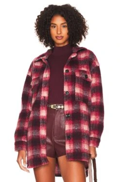 Sanctuary Town Shacket Westside Plaid -Hot Sale Clothing Store SANC WO303 V1