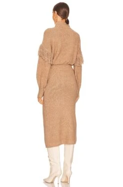 Angelle Sweater Dress Oatmeal -Hot Sale Clothing Store SAYR WD410 V3