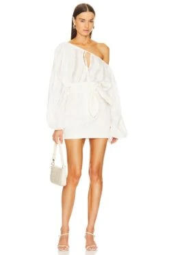 Stripe Detailed Blouse White Patterned -Hot Sale Clothing Store SCIL WS18 V5