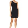 Seafolly Second Wave One Shoulder Mini Black -Hot Sale Clothing Store SEAF WD47 V1