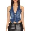 Taylor Denim Vest Bayside -Hot Sale Clothing Store SERR WS63 V1
