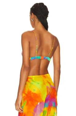 Doral Bralette Abstract Palm -Hot Sale Clothing Store SERR WS77 V3