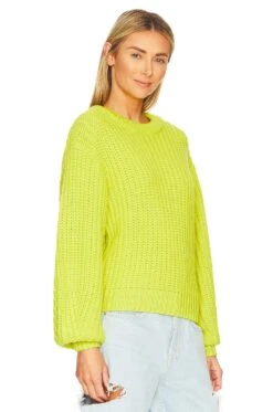Show Me Your Mumu Bail Sweater Lime 7 Show Me Your Mumu Bail Sweater Lime -Hot Sale Clothing Store SHOW WK133 V2