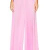 Show Me Your Mumu Irwin Pants Pink Luxe Satin -Hot Sale Clothing Store SHOW WP117 V1