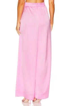 Show Me Your Mumu Irwin Pants Pink Luxe Satin -Hot Sale Clothing Store SHOW WP117 V3