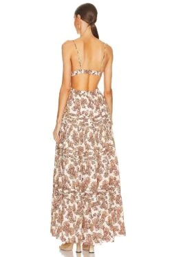 Tilly Midi Dress Pine Floral -Hot Sale Clothing Store SIGR WD109 V3