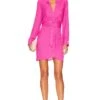 Steve Madden ROBE COURTE TIE CURIOUS Pink Glo -Hot Sale Clothing Store SMAD WD30 V1