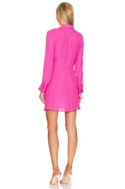 Steve Madden ROBE COURTE TIE CURIOUS Pink Glo -Hot Sale Clothing Store SMAD WD30 V3