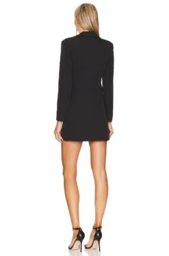 Steve Madden Cecily Blazer Dress Black -Hot Sale Clothing Store SMAD WD40 V3