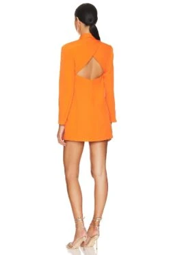 Steve Madden Reagan Dress Orange -Hot Sale Clothing Store SMAD WD53 V3