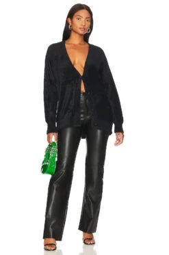 Steve Madden Mimi Cardigan Black -Hot Sale Clothing Store SMAD WK4 V4
