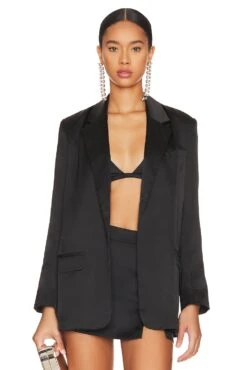 Steve Madden Smooth Talk Blazer Black