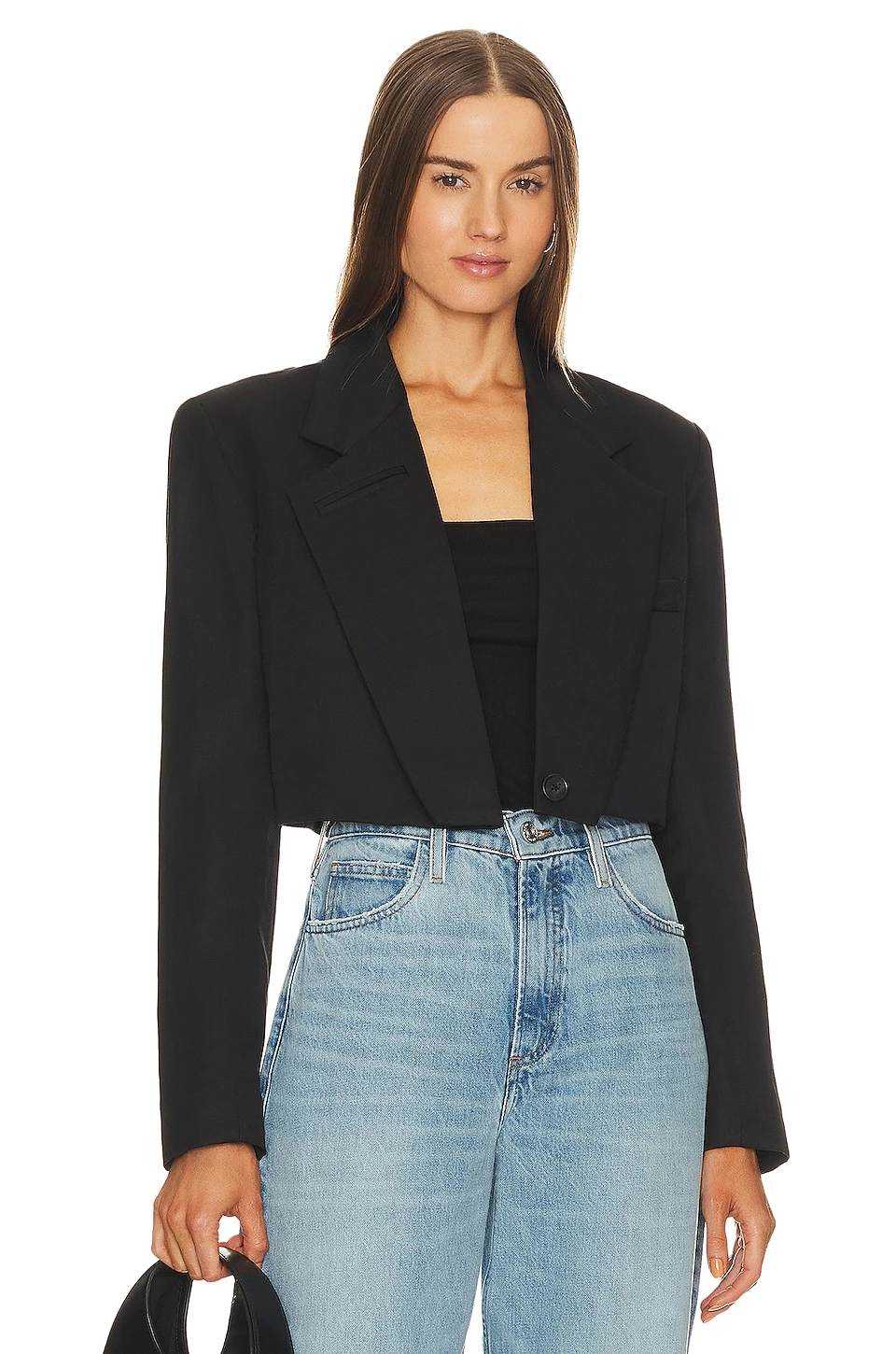 Cut Off Blazer Black 3 Cut Off Blazer Black