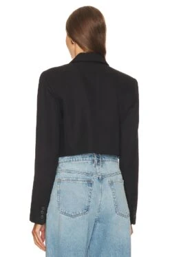 Cut Off Blazer Black 10 Cut Off Blazer Black -Hot Sale Clothing Store SMYT WO326 V4