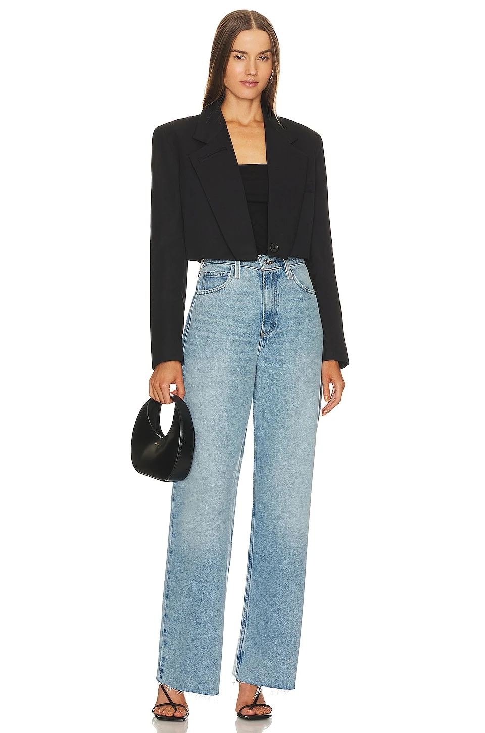 Cut Off Blazer Black 7 Cut Off Blazer Black - Image 5