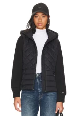 Alyssa Puffer Coat Black
