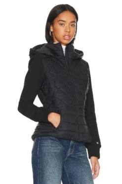 Alyssa Puffer Coat Black -Hot Sale Clothing Store SOIA WO472 V3