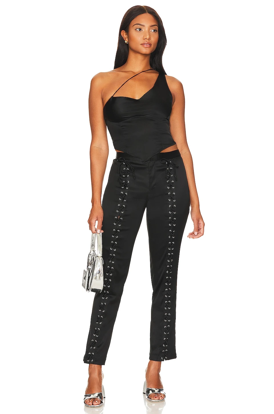 Song Of Style Ewan Trouser Black 6 Song Of Style Ewan Trouser Black - Image 4