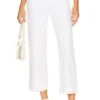 Spanx Stretch Twill Cropped Wide Leg Pant Bright White -Hot Sale Clothing Store SPAN WP52 V1
