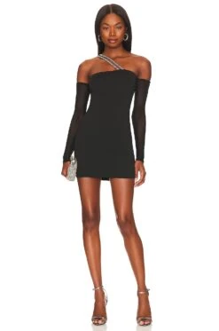 Natalie Mini Dress Black