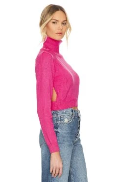 Lucia Open Back Sweater Pink -Hot Sale Clothing Store SPDW WK200 V3