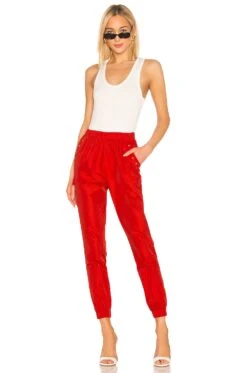 Missy Jogger Pant Red -Hot Sale Clothing Store SPDW WP26 V4