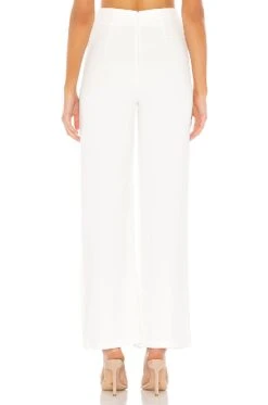 Jordayn Tie Waist Pants White -Hot Sale Clothing Store SPDW WP36 V3
