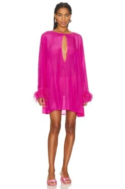 Eve Mini Dress Hot Pink