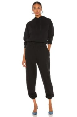 ALEXANDER WANG Foundation Terry Classic Sweatpant Black -Hot Sale Clothing Store TBYA WP100 V4