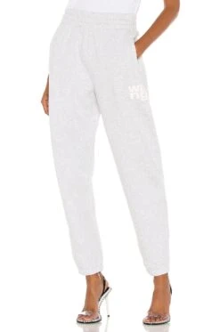 ALEXANDER WANG Foundation Terry Classic Sweatpant Black -Hot Sale Clothing Store TBYA WP99 V1