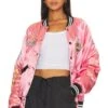Beer Wolf Time Stadium Jacket Blush Pink -Hot Sale Clothing Store TLAU WO19 V1