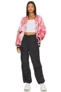 Beer Wolf Time Stadium Jacket Blush Pink -Hot Sale Clothing Store TLAU WO19 V6