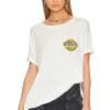 Real California Girl Oversized Tee White 2 Real California Girl Oversized Tee White -Hot Sale Clothing Store TLAU WS272 V1