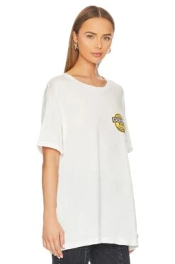 Real California Girl Oversized Tee White -Hot Sale Clothing Store TLAU WS272 V2