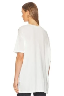 Real California Girl Oversized Tee White -Hot Sale Clothing Store TLAU WS272 V3