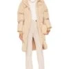 Sienna Longline Puffer Jacket Caramel -Hot Sale Clothing Store TOAR WO37 V1