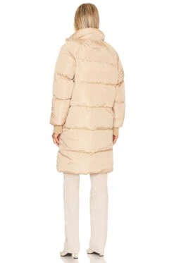 Sienna Longline Puffer Jacket Caramel -Hot Sale Clothing Store TOAR WO37 V4