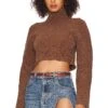 Cozy Ivy Sweater Light Brown -Hot Sale Clothing Store TULA WK596 V1