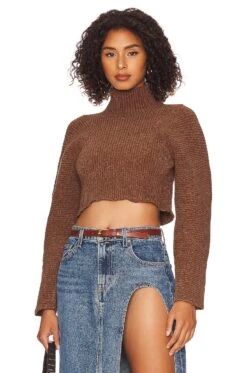 Cozy Ivy Sweater Light Brown