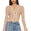 CÁRDIGAN STARLENE Tan 2 CÁRDIGAN STARLENE Tan -Hot Sale Clothing Store TULA WK608 V1