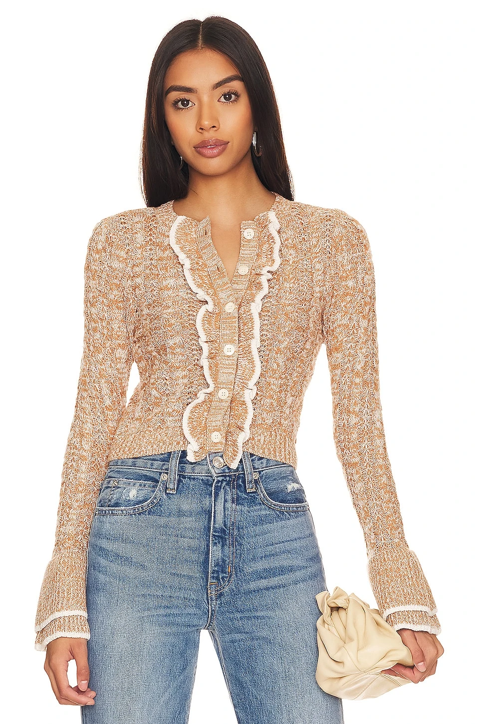 CÁRDIGAN STARLENE Tan 3 CÁRDIGAN STARLENE Tan