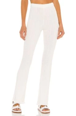 Variegated Rib Pant Ivory -Hot Sale Clothing Store TULA WP210 V1 1