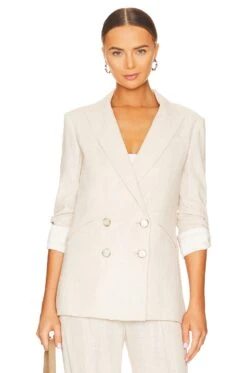 Veronica Beard Parineti Dickey Jacket Silver 8 Veronica Beard Parineti Dickey Jacket Silver -Hot Sale Clothing Store VBRD WO109 V2