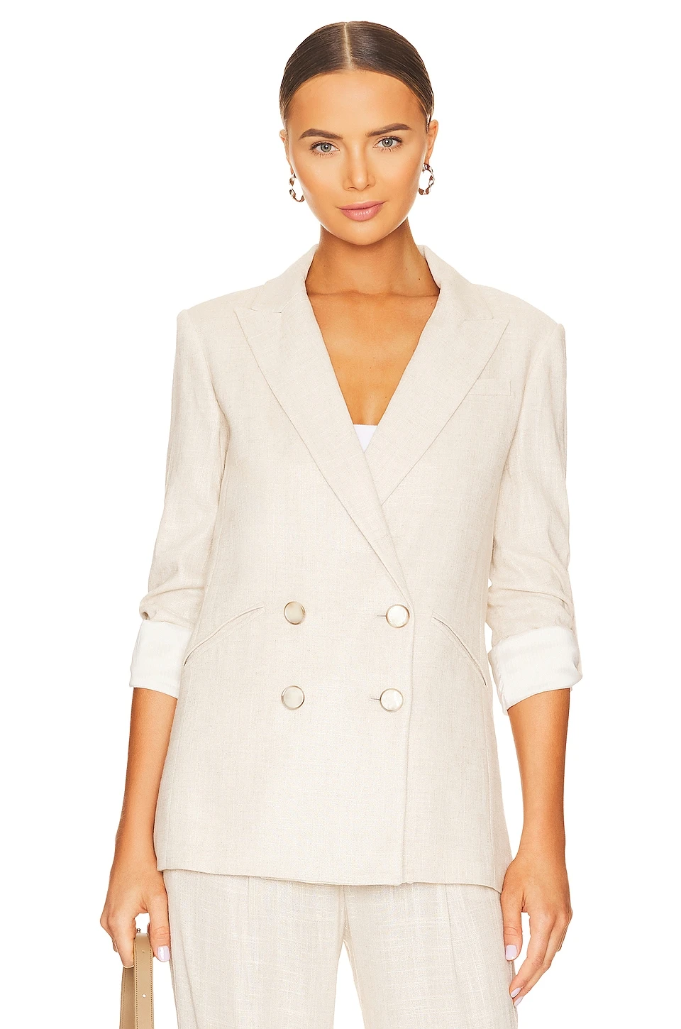 Veronica Beard Parineti Dickey Jacket Silver 4 Veronica Beard Parineti Dickey Jacket Silver - Image 2