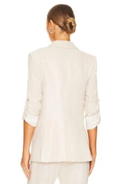 Veronica Beard Parineti Dickey Jacket Silver 10 Veronica Beard Parineti Dickey Jacket Silver -Hot Sale Clothing Store VBRD WO109 V4