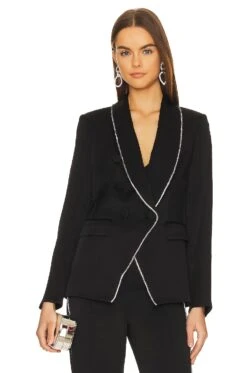 Veronica Beard Jagger Dickey Jacket Black -Hot Sale Clothing Store VBRD WO84 V2