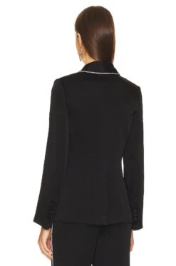 Veronica Beard Jagger Dickey Jacket Black -Hot Sale Clothing Store VBRD WO84 V4