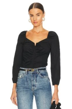 Veronica Beard Zhou Top Black