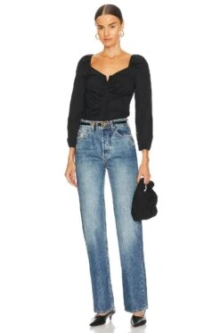 Veronica Beard Zhou Top Black -Hot Sale Clothing Store VBRD WS99 V4