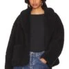 CHAQUETA ALISS FAUX SHEARLING Black -Hot Sale Clothing Store VELVET WO393 V1